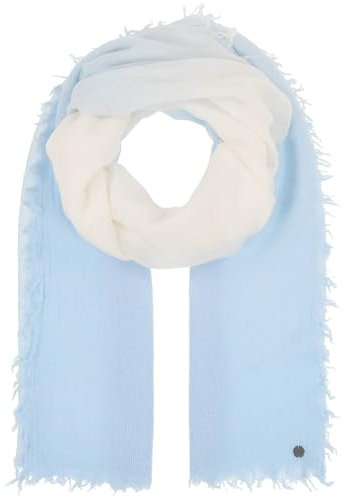 FRAAS Damen-Schal mit Ombre-Design 80 x 190 cm - Modische Stola mit Fransen aus Wolle