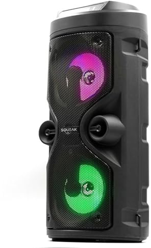 SQUEAK Portable Bluetooth Speaker SQ1004 Black 40 W - EAN Brand: 5905610707040