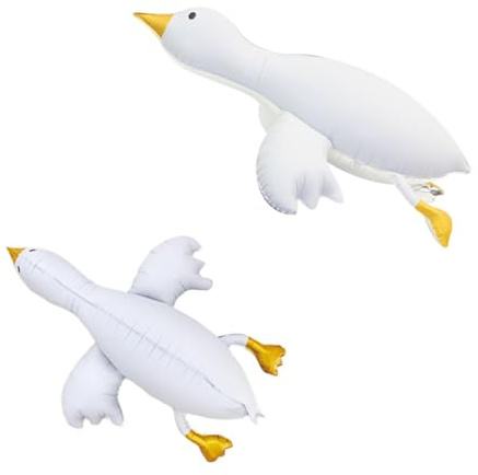 Silly Goose Folienballon, eine alberne Gans, Geburtstagsdekoration, Bauernhof-Themenpartys, Schulveranstaltungen, Geburtstags-Foto-Requisiten, niedliche Haustier-Ballons für Kinder-Party-Dekorationen