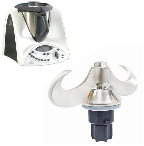 Clynex Lame de mixeur, for Thermomix, 31 Mélangeur de pâte à pétrir TM31 Mélange de Farine Pâte Lisse Remuer Forme Pâte