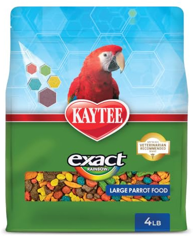 Kaytee Exact Rainbow Large Parrot,4 lb
