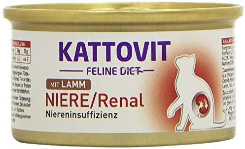 Kattovit Katzenfutter Low Protein Lamm 85 g, 24er Pack (24 x 85 g)