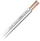Sommer Cable 1m weißes Lautsprecherkabel OFC 2x 1,5 mm² OFC weiß Lautsprecherkabel flexibel Meterware ab 100cm - 401-0150-WS