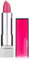 Maybelline New York Make-Up Lippenstift Color Sensational Lipstick Plushest Pink/Dunkles Rosa mit pflegender Wirkung, 1 x 5 g
