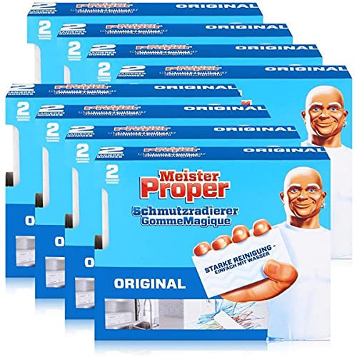Mr.Proper Express Schmutzradierer 2 Radierer/Paket (8er Pack)