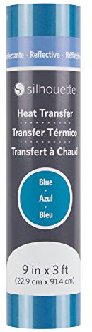 Silhouette America Reflektierende Wärmeübertragung blau