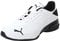PUMA Herren Viz Runner Sneaker, White Black, 48.5 EU