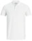 Jack & Jones Men's Jjebasic Noos Polo shirt, White (White Detail: Slim Fit), S UK