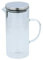 Alpina - Jarra de vidrio con tapa - 1,3 litros