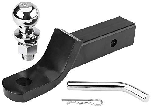 Kit gancio di traino 6000 libbre, ricevitore per gancio di traino con attacco a sfera per rimorchio 2 pollici/50 mm per gancio di traino per camion per roulotte