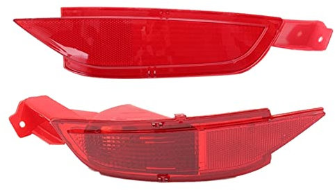 CarWorld Rücklicht Für Ford Fiesta Mk7 2008-2015, Heckstoßstange Reflektorlampe Bremslicht Nebelscheinwerfer Rechts + Links
