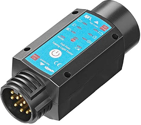 ProPlus Testeur d'éclairage de véhicule de remorque rechargeable 13 broches