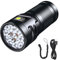 Siuyiu Linterna Led Recargable Alta Potencia- 3300 Lúmenes - Impermeable - 8 Modos - Alimentada Por 3 Pilas Incorporadas De 6600 Mah - Ideal Para Deportes al Aire Libre