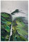 Handgemalte Acrylbilder, Grüne Textur Berge Schlucht Strom Landschaft Moderne Abstrakte Kunstwerke Rahmenlose Original Handgemalte Ölgemälde Auf Leinwand Wandkunst Für Wohnzimmer Schlafzimmer B