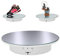 YWNYT Tocadiscos giratorio eléctrico para fotografía, 90-180-360 grados, soporte giratorio motorizado, mesa de exhibición para pasteles, joyas, relojes, fotografías-20 cm, 8 kg