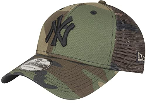 New Era 9Forty Snapback Trucker Cap - New York Yankees Wood