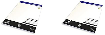 Kangaro Millimeterpapier A3 80 grams block 25 Blatt, K-5595, Weiß (Packung mit 2)