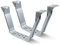 DOJA Barcelona | LKW-Seitentritt | Verzinktes Stahlblech | 410 x 255 x 70 mm | Fix | 2er Pack | LKW-Trittstufe | Zubehör Van, Wohnmobil, Campervan | Einstiegshilfe Wohnwagen, Anhänger | LKW-Türstufe