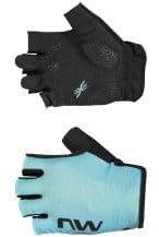 Northwave Active Fahrrad Handschuhe kurz surf blau/schwarz 2024: Größe: L (9)