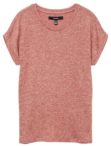 VERO MODA Damen Vmbrianna Ss O-Neck Pullover Boo Rep Vmbrianna Ss O-Neck Pullover Boo Rep (1er Pack)
