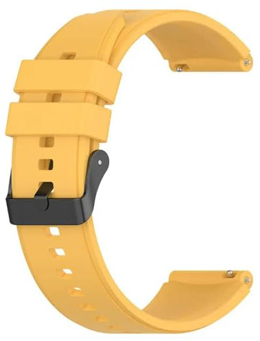 Okika Correa de silicona universal de 22 mm de ancho para Xiaomi mi Watch Color / S1 Sports Smartwatches Correa de repuesto