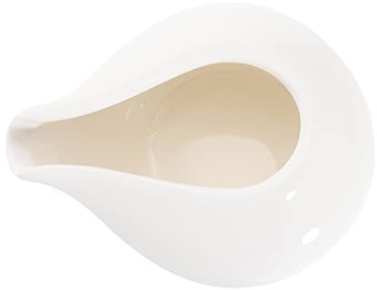 LIFKOME 2 Pcs Ceramic Sauce Pot Cow Gravy Boat Ceramic Gravy Boat Gravy Plate Saucier Boats Gravy Bowl Sauce Pitcher Ceramic Creamer Pitcher Mini Creamer Pitcher Milk Ceramics White Kettle