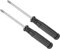 CoCud Mini Phillips Screwdriver, 3.0mm Size 92mm Length, Carbon Steel Small Cross Head Screwdrivers with Anti-Slip Black Handle - (Applications: for Glasses, Watch or Laptop), 2-Pieces