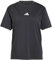 adidas Femme Essentials 3-Stripes Cotton T-Shirt, Black/White, XL