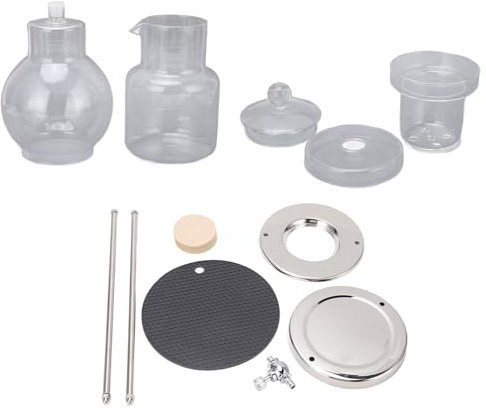 Fuerdich Cold Brew Coffee Maker, Kaffeebereiter mit Glaskaraffe Cold Brew Flasche für Kaffee Kaffeebereiter für kaltgebrühten Kaffee und Tee