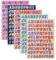 15 Blätter Buchstaben Aufkleber, Selbstklebende Bunte Klebebuchstaben Sticker Alphabetaufkleber Klein für Poster Briefkasten Scrapbooking Grußkarten Dekoration DIY Basteln