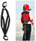 lasuroa Ski Tragegurt, Skirucksack mit Riemen Skigurt und Stockträger Skiträger Rucksack Ski Schultergurt für Skiboards Stöcke Wintersport Zubehör