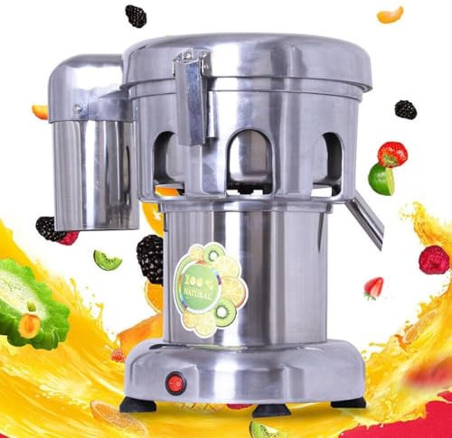 LZDOYY Extractor de Jugo eléctrico Comercial Máquina exprimidora centrífuga 370W Máquinas exprimidoras industriales Exprimidor Extractor de Jugo de construcción Resistente
