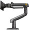 NB Ergonomic Braccio per monitor piatti/ultrawide/curvi da 27 a 50, supporto resistente fino a 18 kg, VESA 75/100 mm per monitor A5