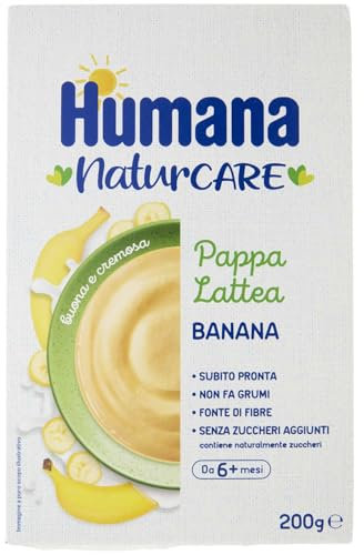 Humana Pappa Lattea Banana, 200g
