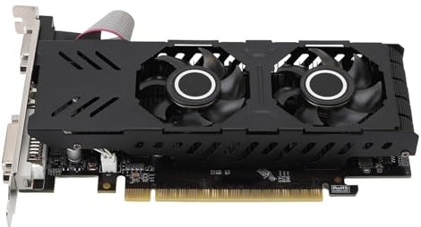 Bewinner GT 750 4GB -Grafikkarte GPU mit Single -Lüfter -Kühlung VGA DVI HD -Anzeigeschnittstelle für Desktop Computer PCI Express 3.0 X16