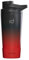 IceDrop® Thermo Shaker Edelstahl [700ml] I 100% Auslaufsicher - Fitness Shaker für 12 Stunden eiskalte Shakes & Getränke I Edelstahl Protein Shaker - Extra robust - Schwarz Rot
