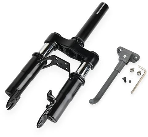 HUTBUVEAW Modifizierte Dämpfungsfederung, Stoßdämpfer, Vorderradgabel, erweiterter Ständer for Ninebot Max G30 G30D G30L Elektroroller-Teile