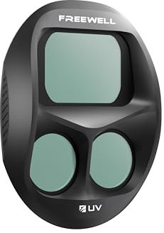 Freewell Filtre UV pour DJI Mavic 4 Pro, Filtre Appareil Photo - Protégez votre objectif, réduisez la lumière UV et améliorez la clarté de l'image