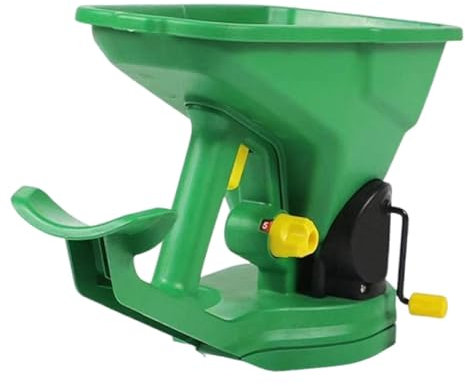 FewNvWa Esparcidor de Semillas Manual, Herramienta de Jardinería Fácil de Usar, Ligero, 1,5 L, Verde