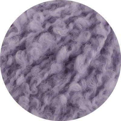 LANA GROSSA Orsetto | Weiches Bouclé-Garn aus Alpaka- und Merinofasern | Handstrickgarn aus 60% Schurwolle (Merino) & 40% Alpaka (superfein) | 50g Wolle zum Stricken & Häkeln | 75m Garn FB 3