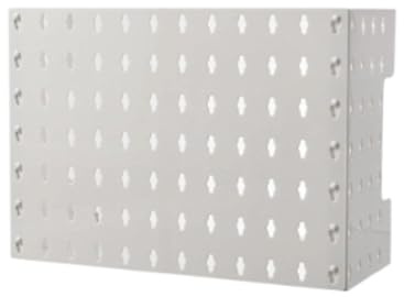 Tablero Perforado, Pantalla Montada en la Pared, Estante de Almacenamiento Multifunción, Cubierta de Tubería para Calentador de Agua a Gas con Almohadillas Adhesivas