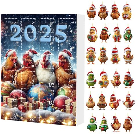 Weihnachtsschmuck-Adventskalender 24-Tage-Adventskalender