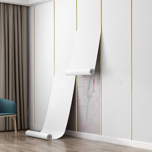 ByteRunning Papel Tapiz Térmico Aislante,Rollo de Papel Tapiz Autoadhesivo de Espuma 3D de Lino,Placas Antihumedad Aislamiento Acustico,Parede Oculta,para Parede de Yeso Descascarillado