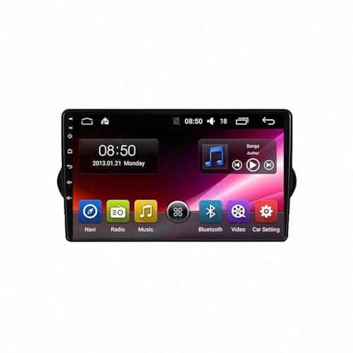 Autoradio Radio Macchina per Fiat Tipo Egea Dodge Neon 2015-2020 9 Inches Android 15 Android Auto Display Fm Am Bluetooth Usb Per, 4 Core 2G+32G