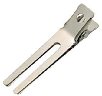 Comair 3150124 Clipse Metall 2-beinig, 20er Beutel, 46 mm