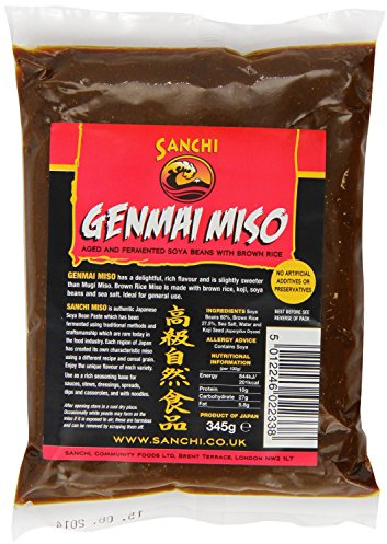 Sanchi Miso - Genmai (brown Rice) 345g
