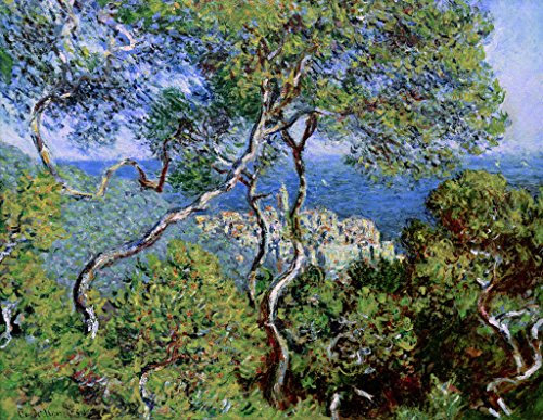 kunst für alle Kunstdruck/Poster: Claude Monet Bordighera - hochwertiger Druck, Bild, Kunstposter, 50x40 cm
