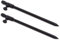 Phoxinus Banksticks zum Angeln 2 Stück Schwarz leicht verstellbar von 30 bis 50 cm. Geeignet für Rutenauflagen Butt Rests Backrests Buzzer Bars Zubehör Ausrüstung für Karpfen und Friedfischangeln