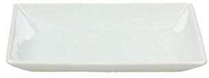 Borella Casalinghi Kent Piatto Rettangolare, Ceramica, Bianco