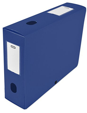 ELBA 400094582 Heftbox zu montieren Rücken 80 mm Polypropylen blickdicht 24 x 32 cm blau